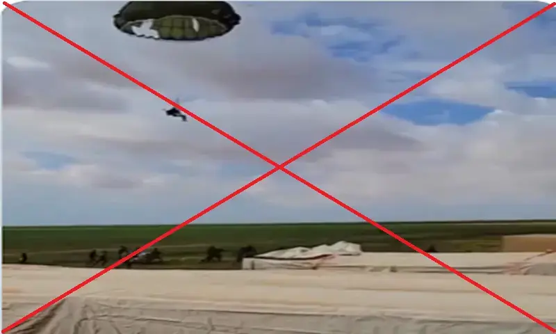 Fact check: Viral video does not show Iranian soldiers capturing US pilot after shooting down jet