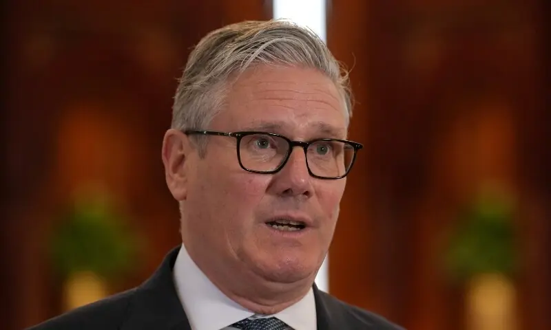 Starmer says Nato in America’s ‘interests’ as Gulf tour ends