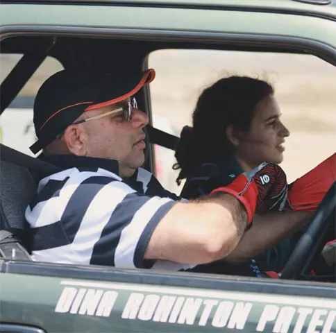  Eyes on the road with dad Ronnie Patel 