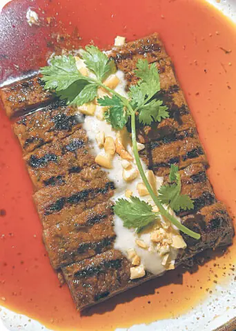 Peanut butter beef