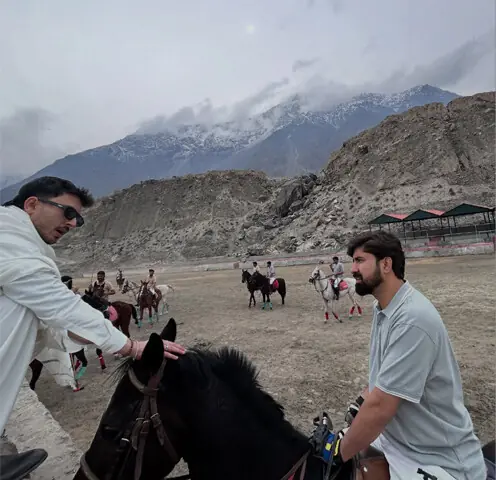  The video of &lsquo;Bewajah&rsquo; centres on a game of polo 