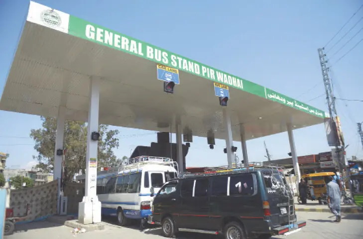  Pirwadhai General Bus Stand is the terminal of transport that connects the twin cities with other parts of the country.  
