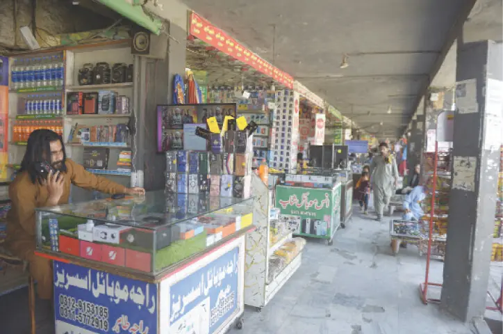   Shops and stalls have been established to facilitate passengers.  