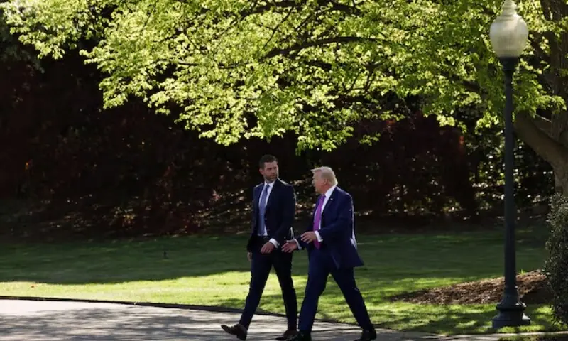 Trump’s son to accompany him on visit to China Trump’s son to accompany him on visit to China