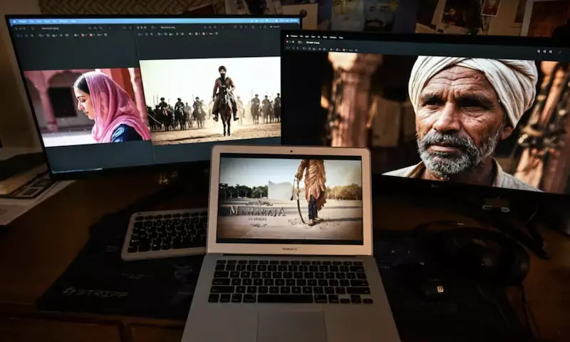 AI-generated Bollywood film race gathers pace with Maharaja in Denims in front