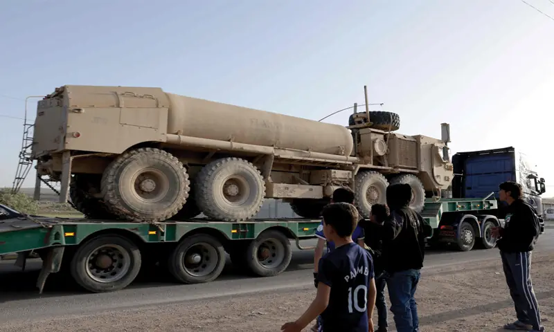 Syria completes takeover of military sites used by US forces