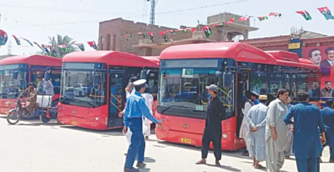 Sharjeel inaugurates Sukkur-Shikarpur Peoples Bus Service