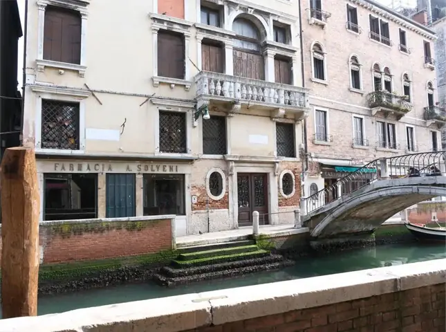 Venice's Ex Farmacia Solveni will host the Pakistan Pavilion from May 9-November 22, 2026 | Photo courtesy the Venice Art Factory