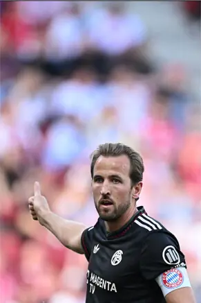  MAINZ: Bayern Munich&rsquo;s Harry Kane reacts during the Bundesliga match against Mainz at the MEWA Arena on Saturday.&mdash;AFP 