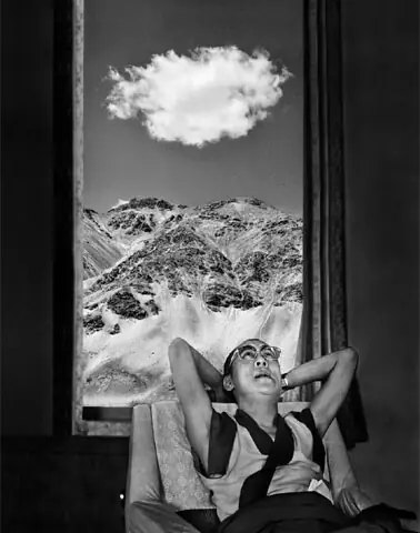   The Dalai Lama in Ladakh, India, in 1976 | Raghu Rai/Magnum Photos  