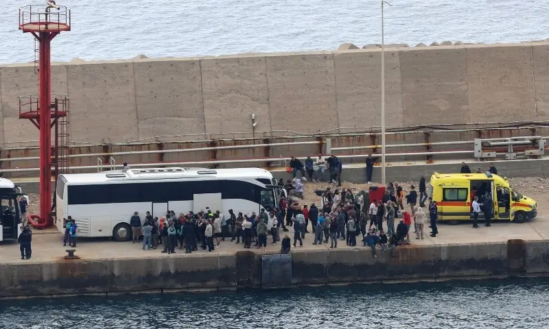 2 Gaza aid flotilla activists brought to Israel for questioning, its foreign ministry says