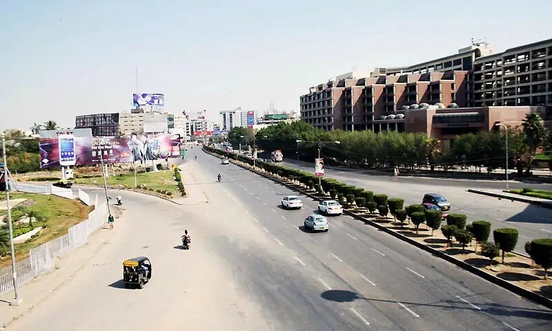 Speed limit on Karachi's Sharea Faisal raised to 70km/hr for cars, bikes