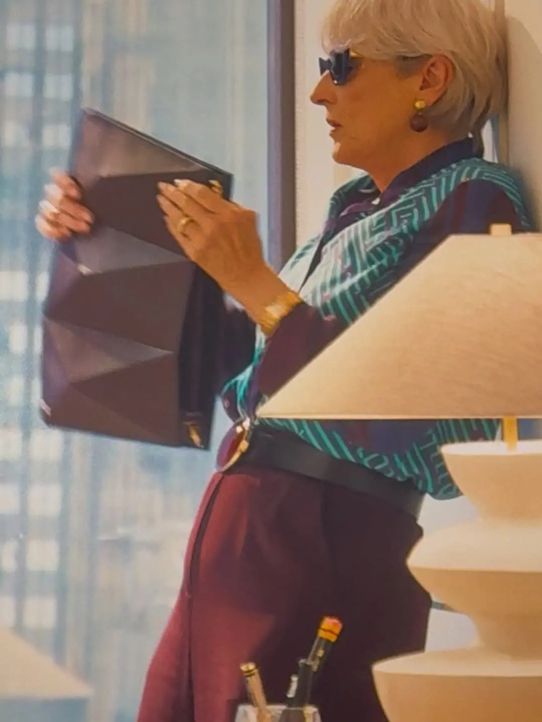 The Devil Wears Warp: Meryl Streep wearing a Pakistani bag in Devil Wears Prada 2 is iconic