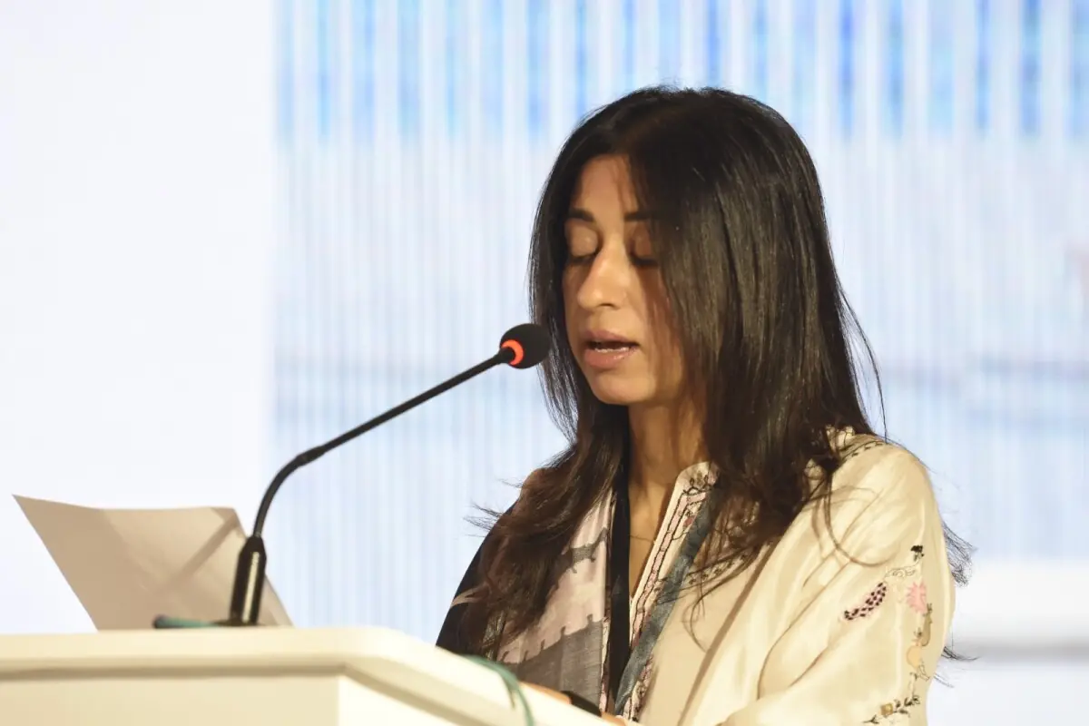 Dawn CEO Nazafreen Saigol Lakhani. &mdash; White Star/Tanveer Shahzad