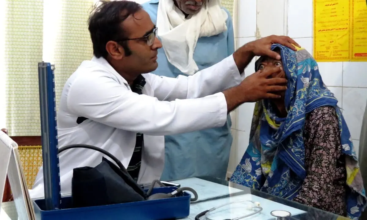 Pakistan to face growing health risk as international funding to health sector continues to decline: report Pakistan to face growing health risk as international funding to health sector continues to decline: report