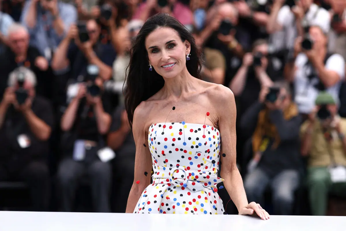 Actor Demi Moore says fighting AI is a losing battle Actor Demi Moore says fighting AI is a losing battle