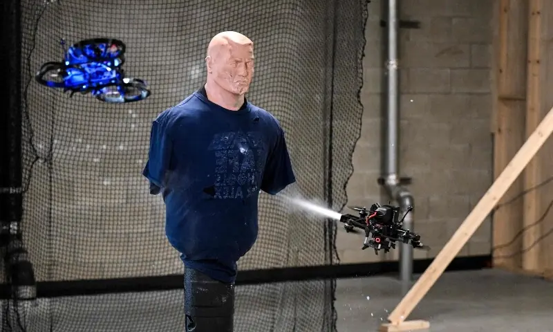 Drones to fight school shooters? One US company says yes