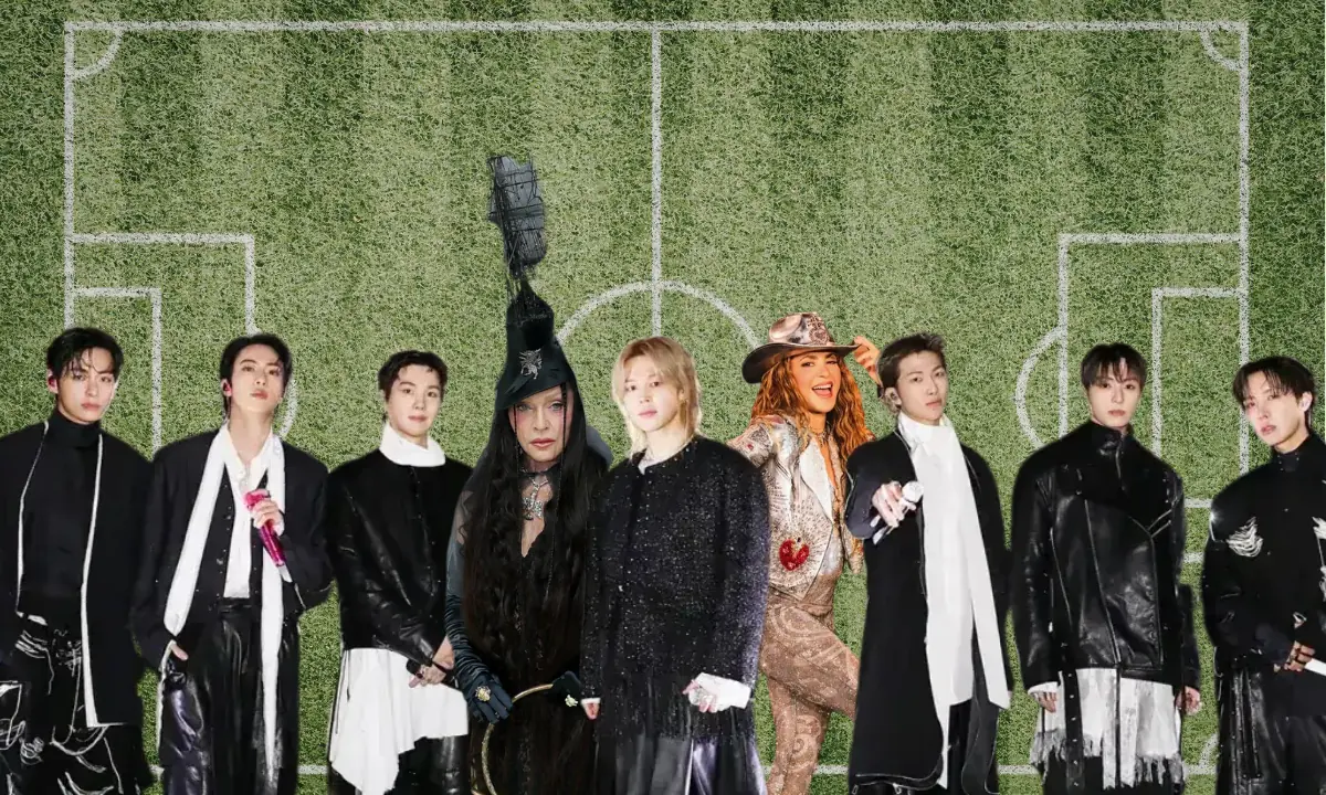The first-ever FIFA World Cup final halftime show will feature Shakira, Madonna and BTS