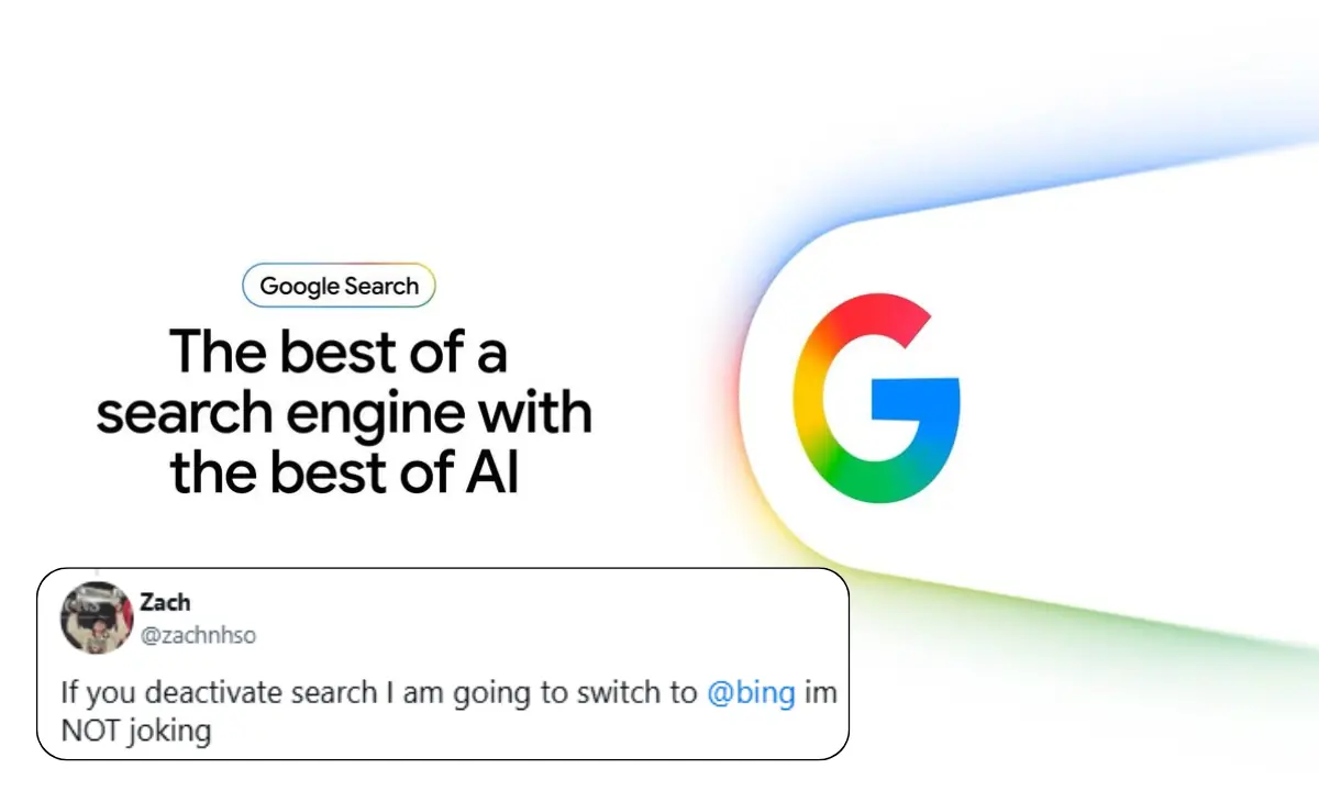 Google says it's reimagining its search bar to integrate more AI and X users are not happy