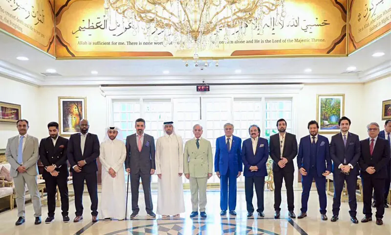 PM Shehbaz woos Qatari investors