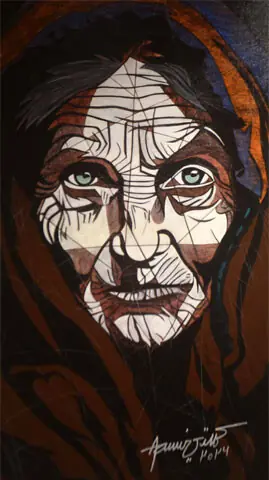 Some of the artworks displayed at the exhibition.—Fahim Siddiqi / White Star