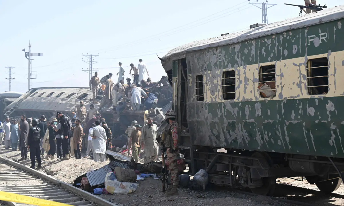 At least 14 killed in Quetta shuttle train blast: Balochistan govt