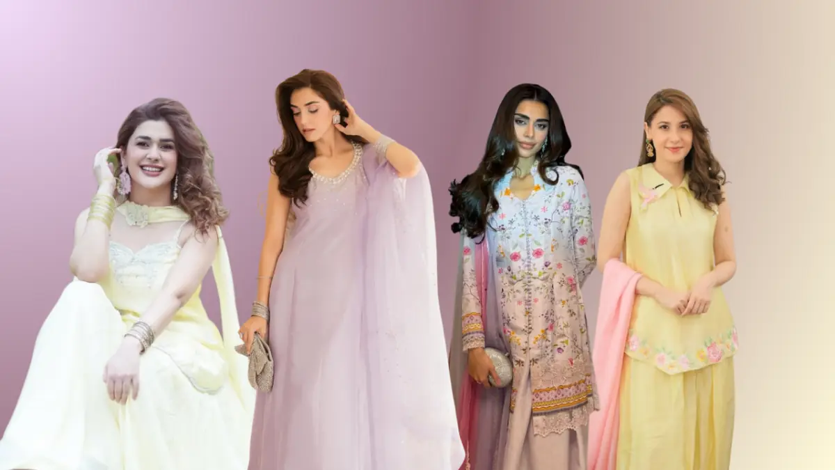 This Eid, your favourite stars are wearing pastels