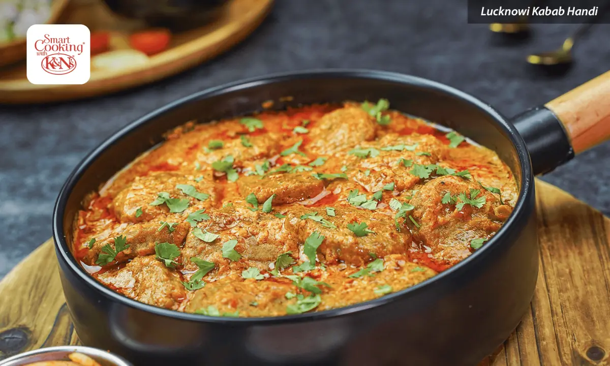 K&N's SmartCooking Recipes: Lucknowi Kabab Handi