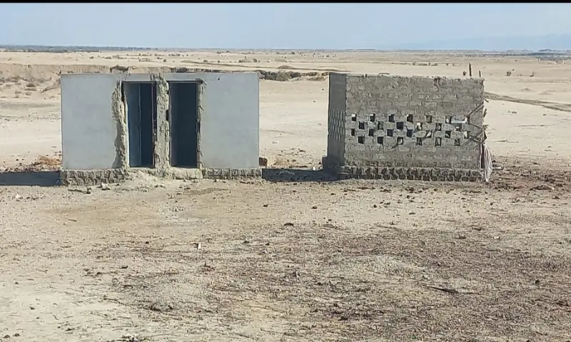 Washrooms along the route from Quetta to Makran, which lack running water