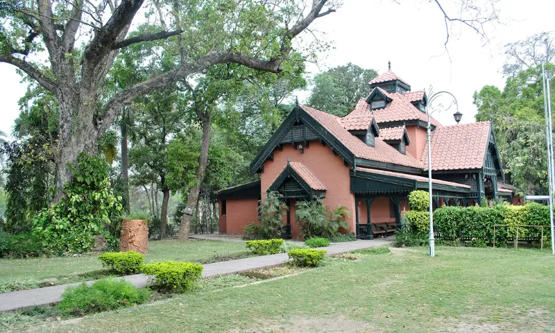 Nestled within the Bagh-e-Jinnah, is one of the most picturesque cricket arenas of the world &mdash; Credits: Dawn archives