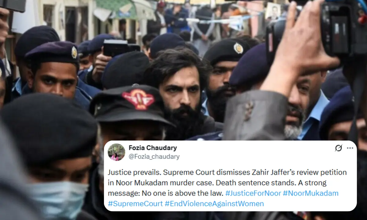 'Justice prevails': Netizens breathe sigh of relief as SC dismisses Zahir Jaffer's review plea