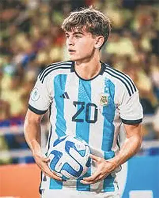 Nico Paz is the rising star of Argentina