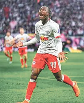 Yan Diomande of Ivory Coast