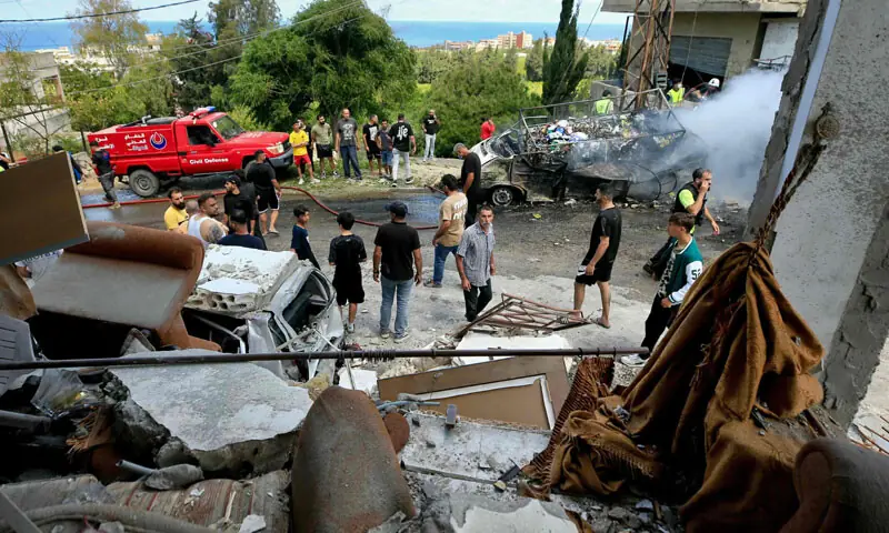 Israeli strike kills three soldiers in south Lebanon