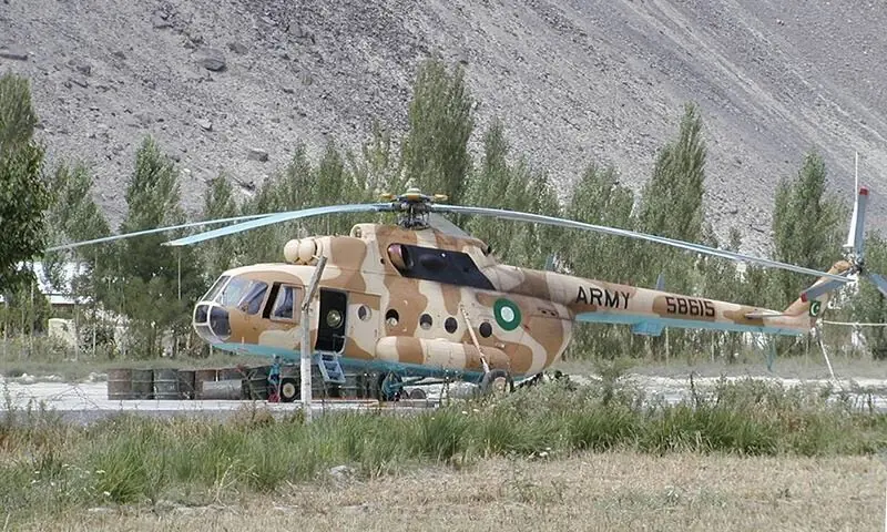 No survivors as Pakistan Army Mi-17 helicopter cra