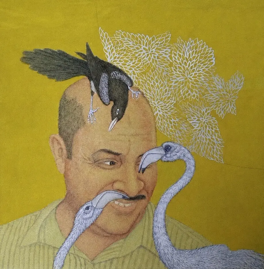 The merger of man and nature in Kausar Iqbal's Imaginary Ecosystems demands more than just a passive glance The merger of man and nature in Kausar Iqbal's Imaginary Ecosystems demands more than just a passive glance