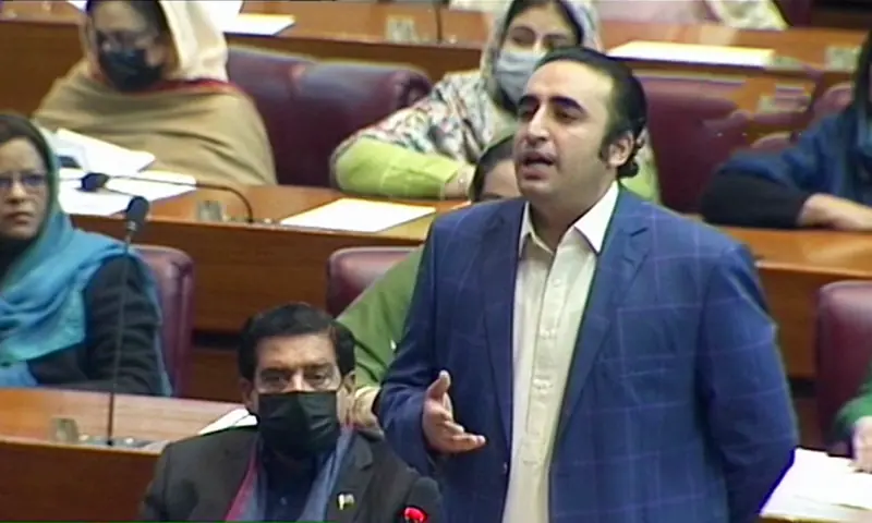 Bilawal addresses National Assembly