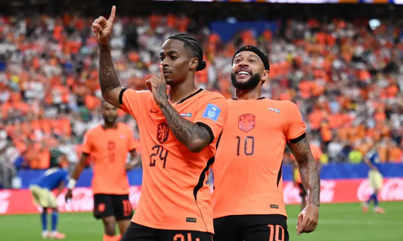 Netherlands rout Sweden 5-1 in Houston to move closer to knockout stage