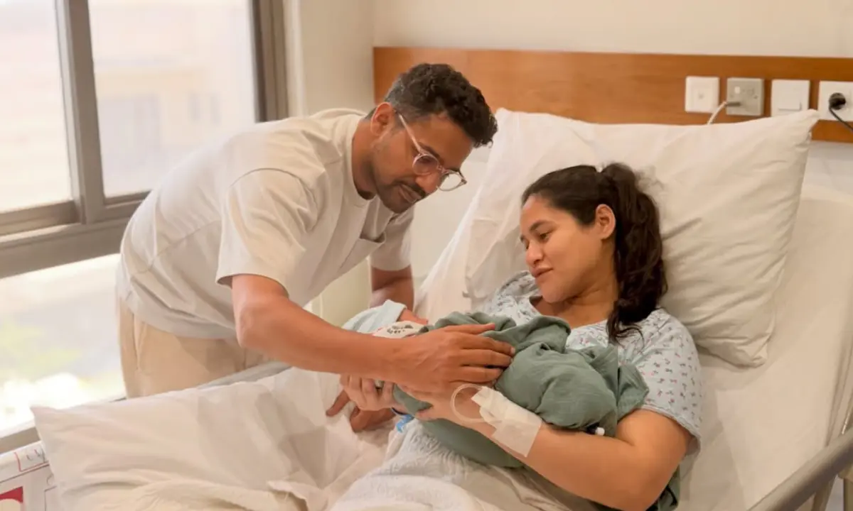 Ali Gul Pir announces birth of son Salar in adorable Father's Day post