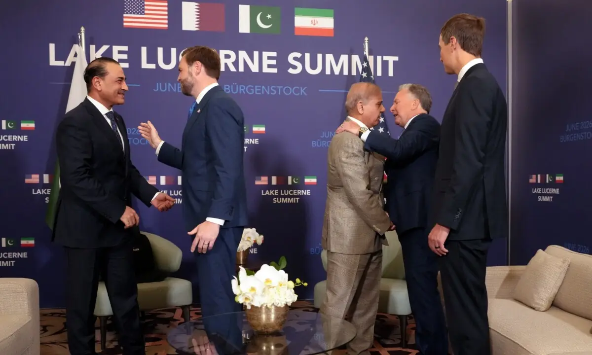 Five moments from the Burgenstock summit that got people talking