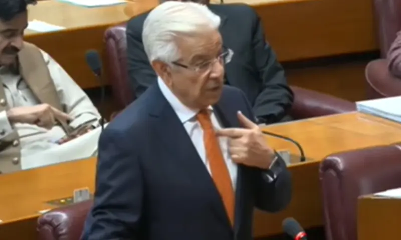 'How can they delete their past': Khawaja Asif tells opposition to correct its ways
