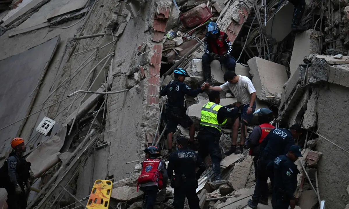 Emergency declared, rescue work underway after twin quakes rock Venezuela
