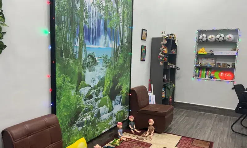 Karachi&rsquo;s Child-Friendly Medicolegal Clinic inagurated last week at the Office of the Police Surgeon. &mdash; Photo by author