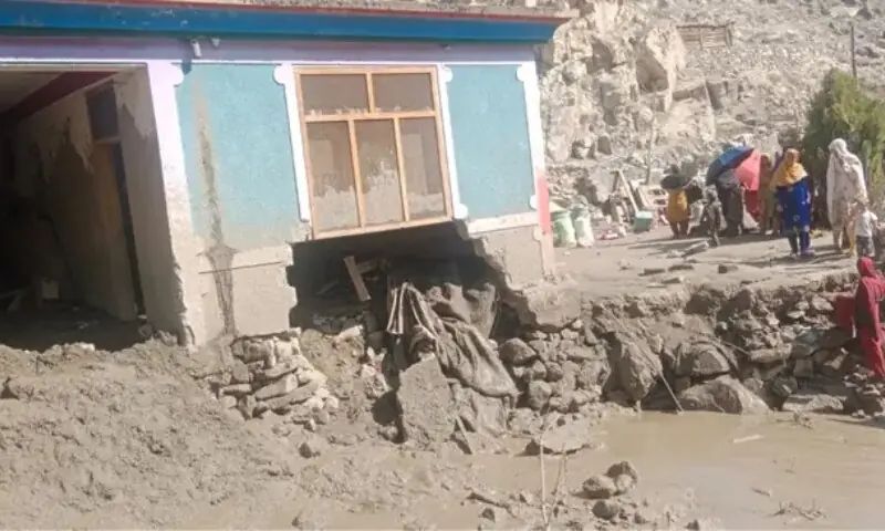 Cloudburst-induced floods wreak havoc in Diamer’s Thore Valley