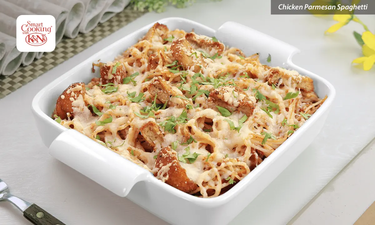 K&N's SmartCooking Recipes: Chicken Parmesan Spaghetti