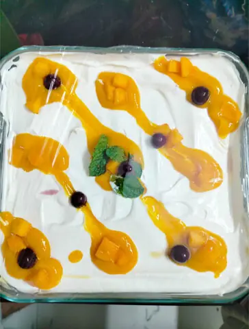 Mango Colada Mousse | Courtesy Halima Sarfaraz