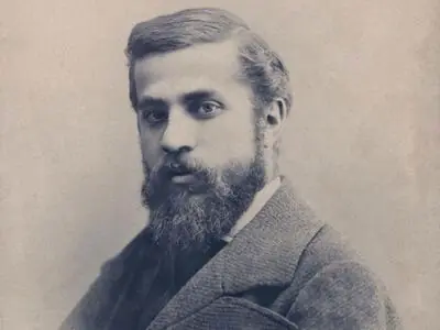 Catalan architect Antoni Gaudí, photographed by Pablo Audouard in 1883 | AFP
