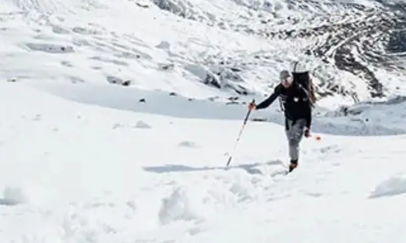 Polish mountaineer makes history by skiing Pakistan's 8,000m peaks without oxygen