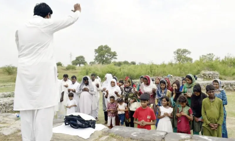 Christians commemorate feast of Saint Thomas in Taxila