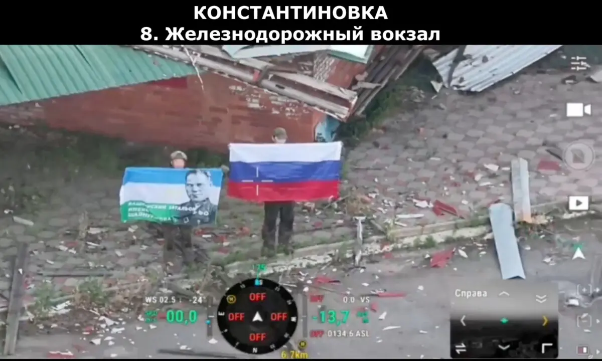 Zelensky denies Russian capture of key eastern city Kostiantynivka
